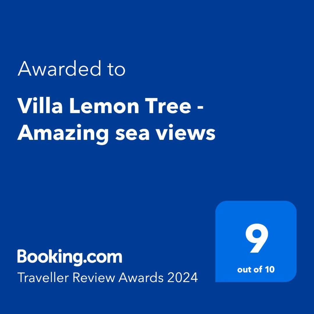 Villa Lemon Tree - Amazing Sea Views Almuñécar Exterior foto